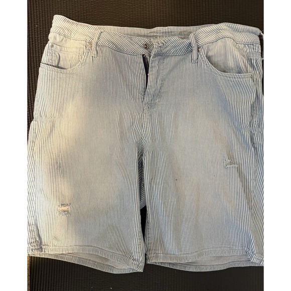 Seven7 Pants - Seven7 Striped Jeans  Shorts 16